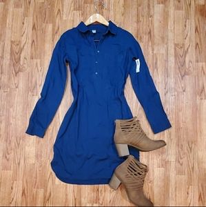 NEW! Old Navy Denim Tunic Shirt Dress Small